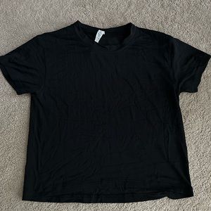 LuluLemon Black Athletic Top
